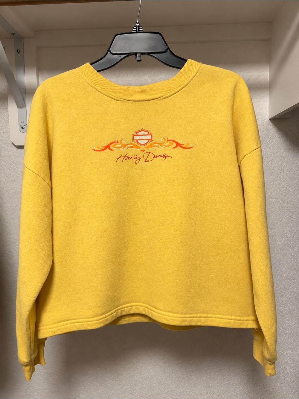 Harley-Davidson Yellow Croptop